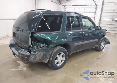 2004 Chevrolet Trailblazer Ls из США, поврежденный, VIN 1GNDT13S042181162